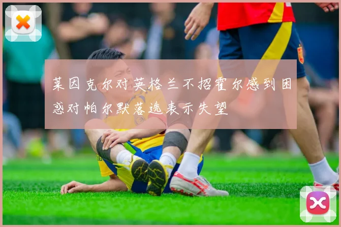 莱因克尔对英格兰不招霍尔感到困惑对帕尔默落选表示失望